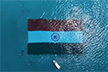 Andaman sets Guinness World Record by unfurling largest underwater national flag